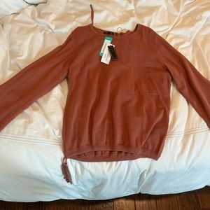 Lety & Me orange sweater